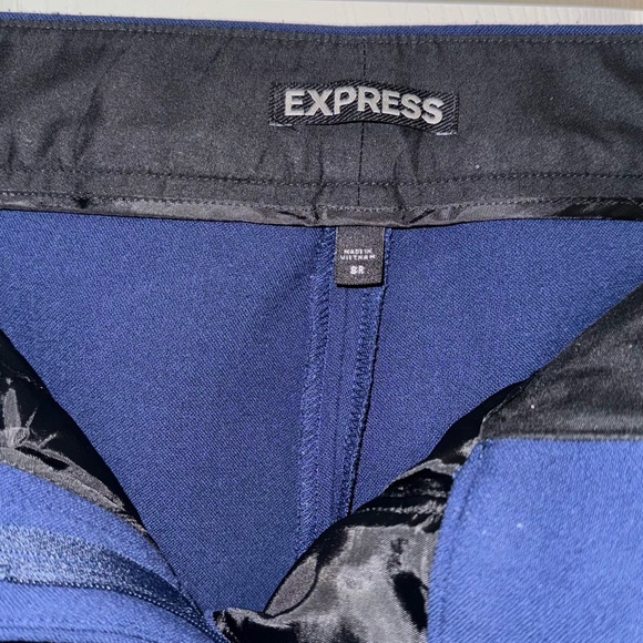 Express Navy Slacks - Picture 3 of 4